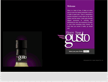 Tablet Screenshot of gustoimports.com
